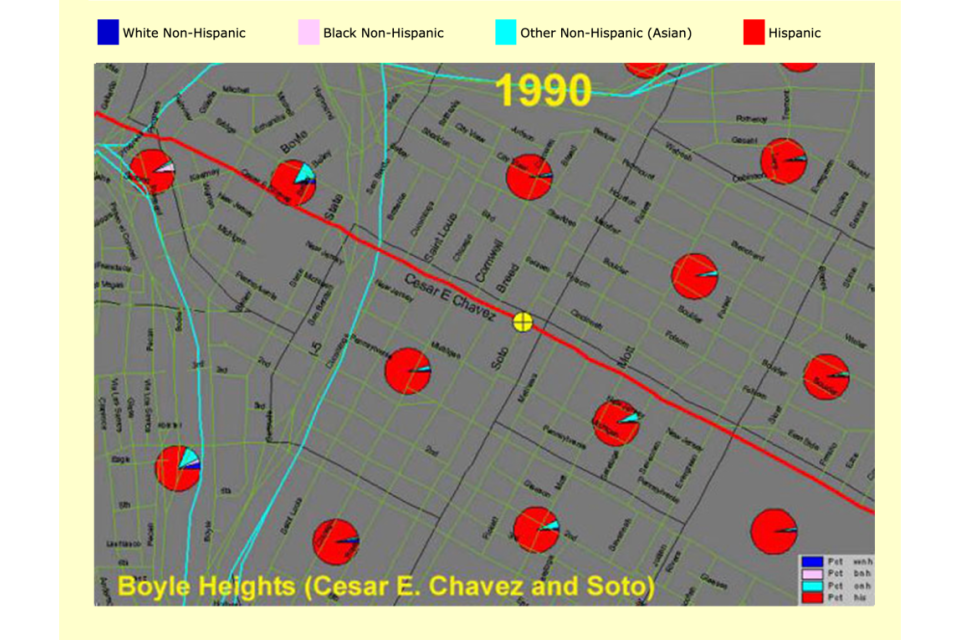 1990 Boyle Heights demographics